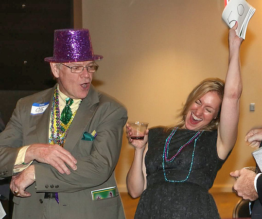 C.B. Wooldridge & Rebecca Coder , 1st Anniversary Gala, Mardi Gr