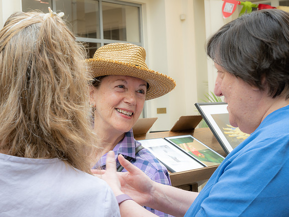 Heide Castleman & Denise Snyder, Art in the Atrium 2023