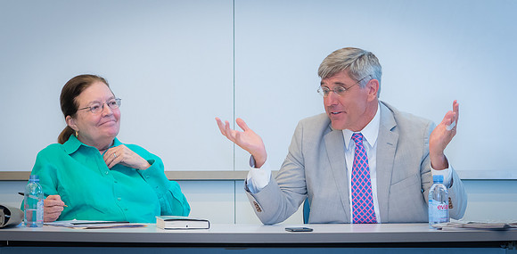 Sue Headlee & Guest Speaker Stephen Moore, Current Events 2019