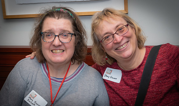 Mary Frances Kornak & Stacy Greene, Holiday Cocktail Party 2019