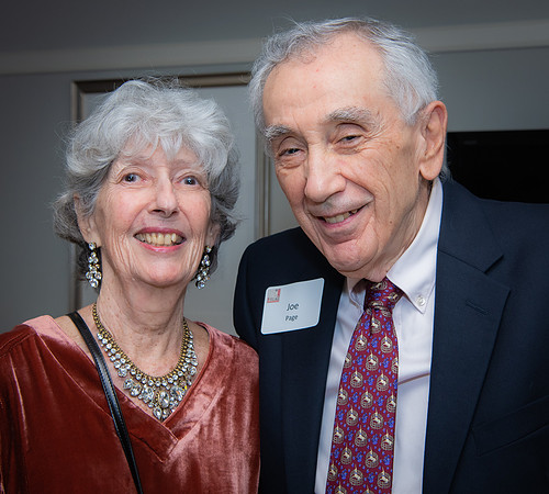 Martha Gil-Montero & Joe Page, Holiday Cocktail Party 2019
