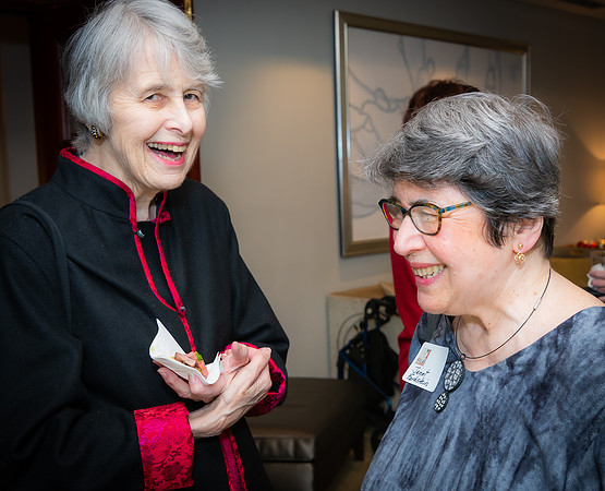 Lucia Pollock & Janet Farbstein, Holiday Cocktail Party 2019