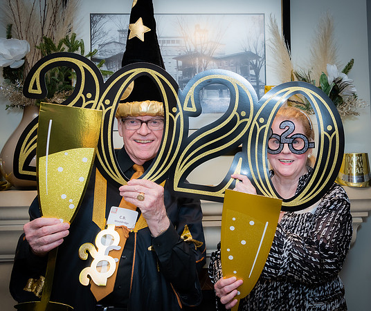 C.B. Wooldridge & Kate Clinton, Holiday Cocktail Party 2019