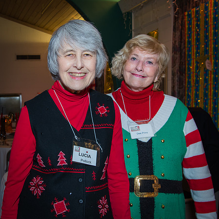 Lucia Pollock & Dee Prins, Holiday Potluck 2017
