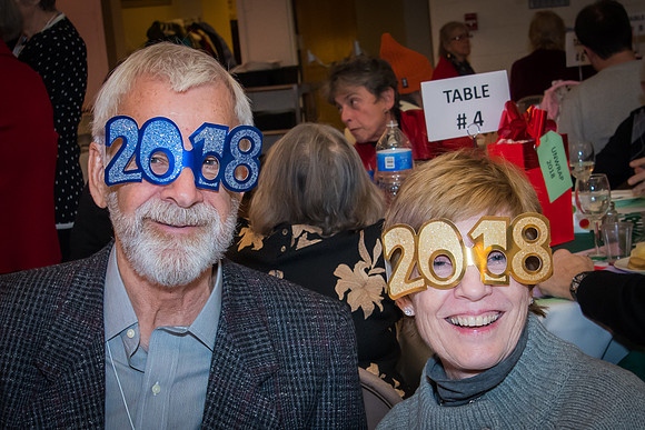 Bill Erickson & Susan Haight, Holiday Potluck 2017