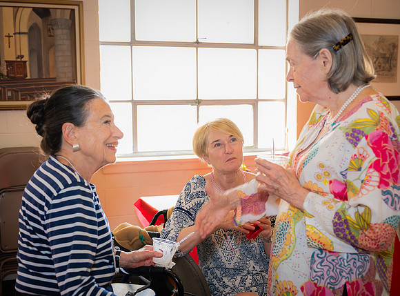 Jackie Lemire, Denise Vogt & Sally Willis, Ice Cream Socail 2023
