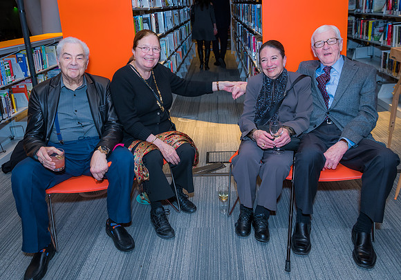 Jeff Reiman, Sue Headlee, Jackie Lemire & Paul O'Leary, Library